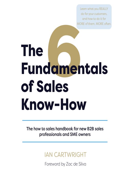 Cover image for The 6 Fundamentals of Sales Know-How